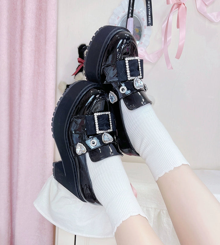 Jirai Kei Shoes Subculture Platform Shoes 35270:490558