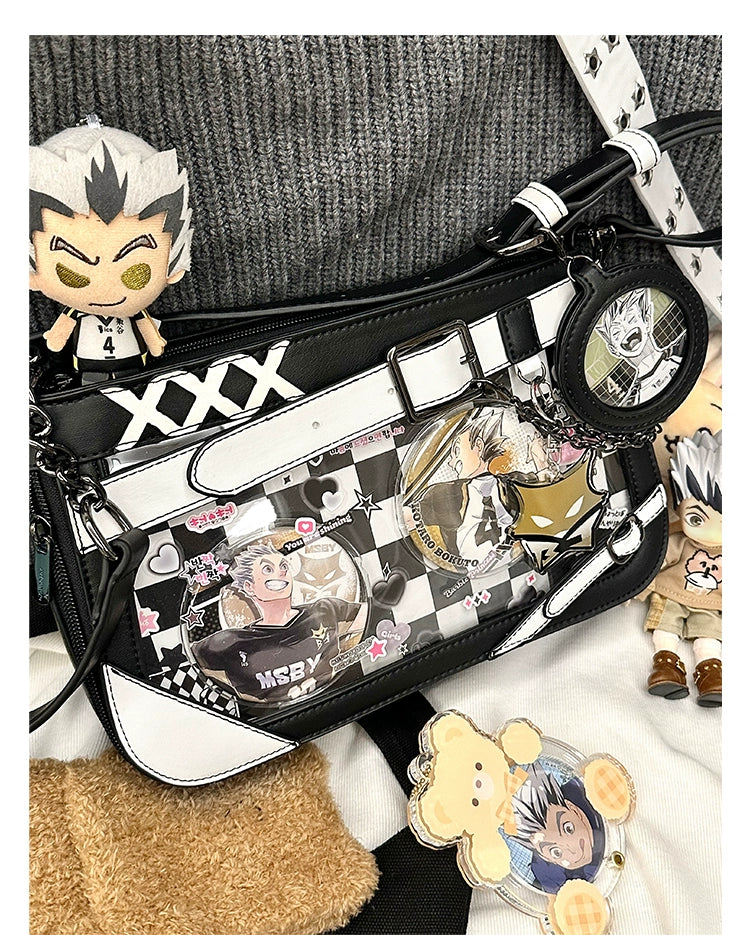 Daily Subcul Ita Bag With Adjustable Strap/Anime Show Area 43235:772048
