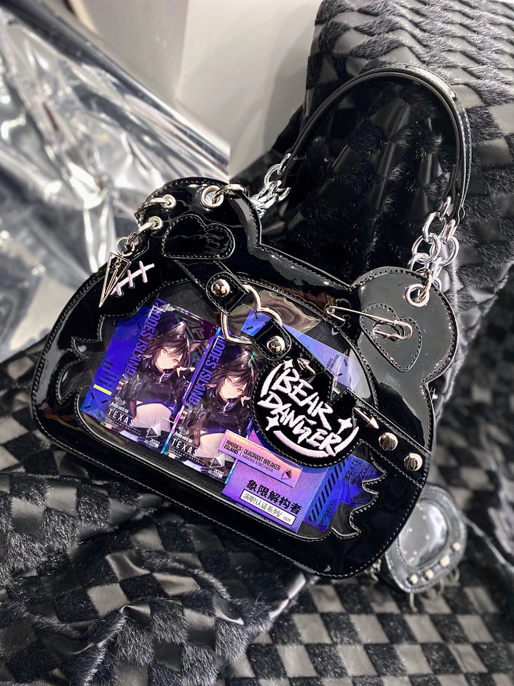 Kawaii Ita Bag Bear Leather Crossbody Bag Multicolor 33780:451348
