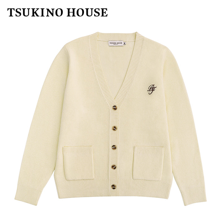 JK Uniform V-Neck Cardigan for Kansai-Collar Style Multicolor (L M S) 42668:748719