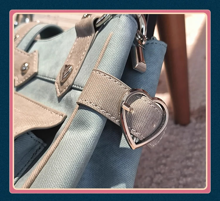 Punk Ita Bag Single Shoulder Bag Cool Office Worker Crossbody 37056:546318
