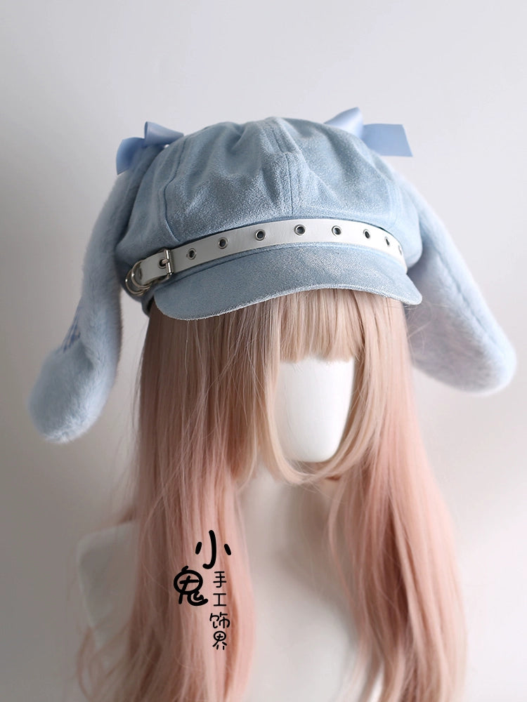 Tenshi Kaiwai Beret Hat, Bunny Ear Accents 43827:787200