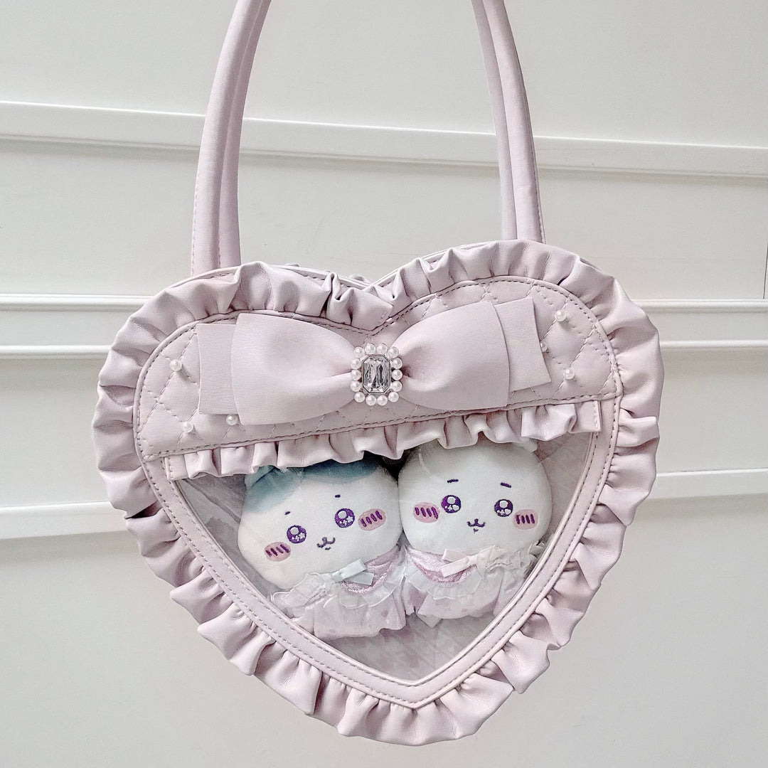 Jirai Kei Heart-shaped Itabag, Detachable Pinning Board 44774:824810