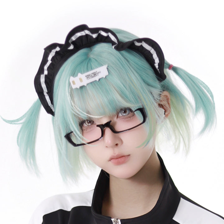 Black/Green Subcul Jirai Kei Sporty Jacket -Set or Singles (L M XL) 43057:764064