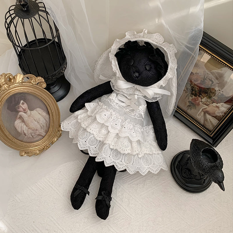 Ruffle Jirai Kei Dress | Shorts | Plush Doll Bag Each Sold Separately 42490:741955