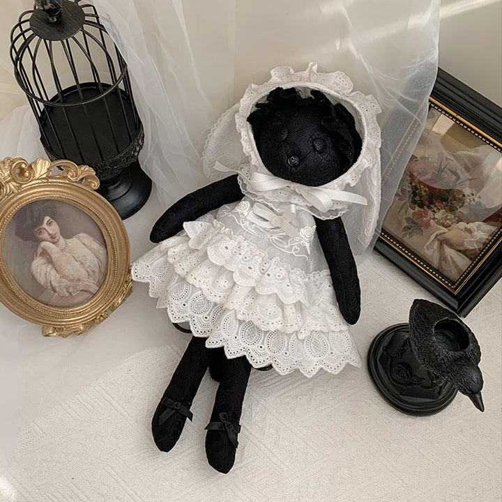 Ruffle Jirai Kei Dress | Shorts | Plush Doll Bag Each Sold Separately 42490:741955