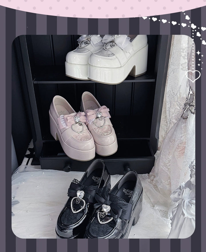 Ryousangata High Platform Heeled Shoes 43986:791621