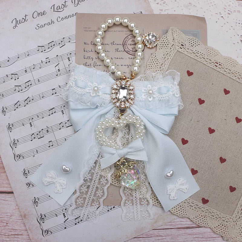 Jirai Kei Key Chain & Bag Charm, Rhinestone Decoration 45074:837228