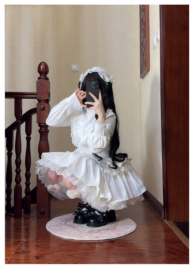 Ruffle Jirai Kei Dress | Shorts | Plush Doll Bag Each Sold Separately 42490:743490