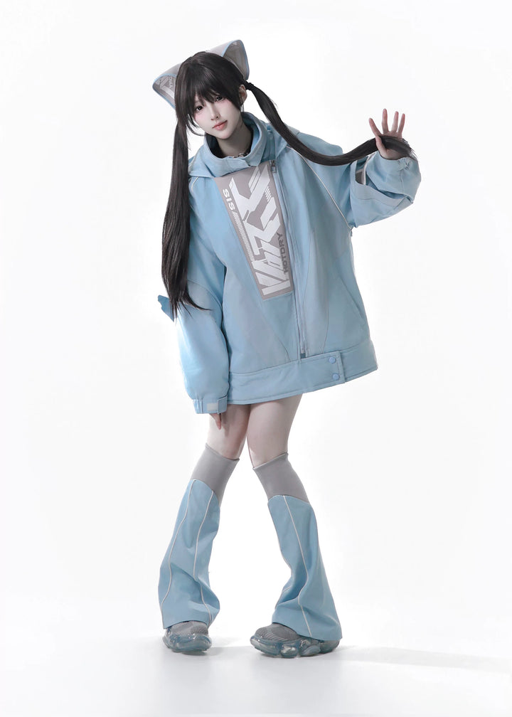 Tenshi Kaiwai Outfit, Windproof Jacket with Fleece Underlayer 44467:809408