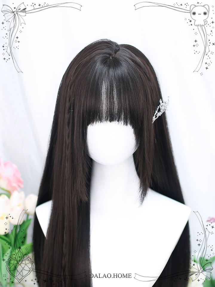 Lolita Wig Long Straight Wig Multicolor 35934:507602 35934:507602