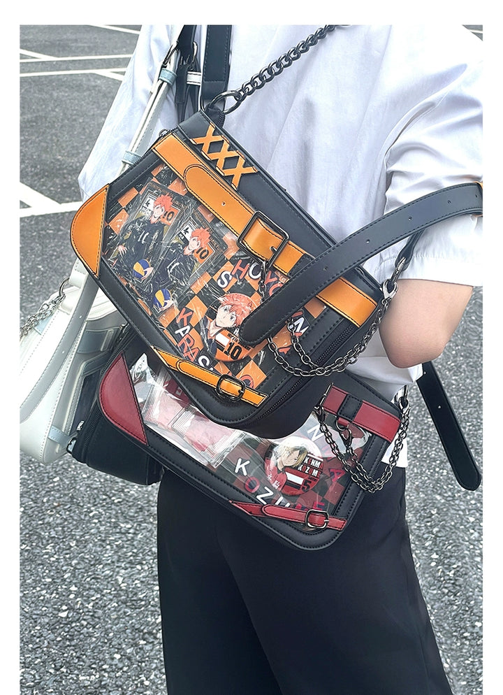 Daily Subcul Ita Bag With Adjustable Strap/Anime Show Area 43235:772060