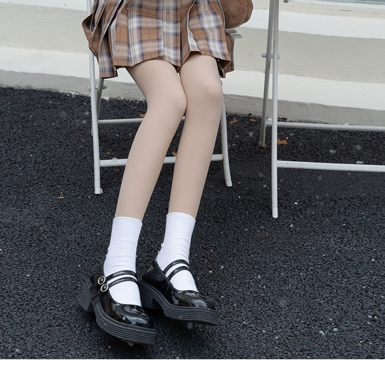 Black Tights Socks Fleece And Thickened 29524:350568 29524:350568