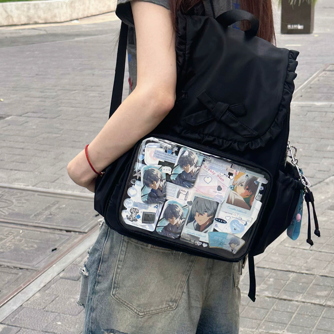 Kawaii Ita Bag Dual-Shoulder Backpack Bunny Ear Bag 40110:670272