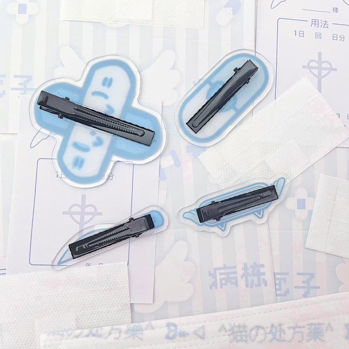 Tenshi Kaiwai Hair Clips Capsule Medical Hairpin Cat Headdress 42689:750854