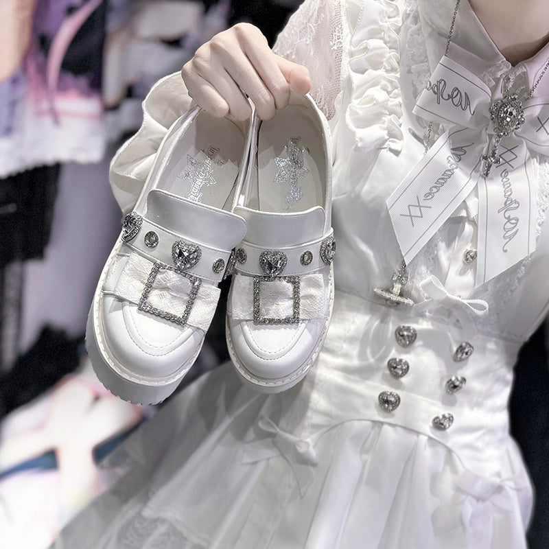 Jirai Kei Shoes Subculture Platform Shoes 35270:490586