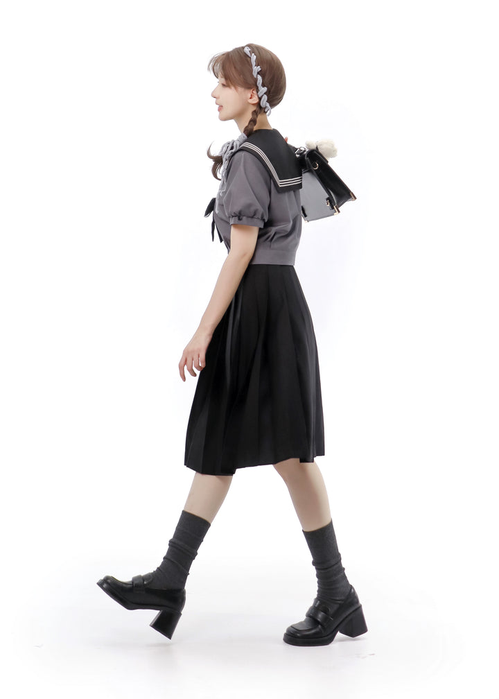 JK Uniform Sailor Collar Shirt & Skirt In Different Lengths 42564:745200