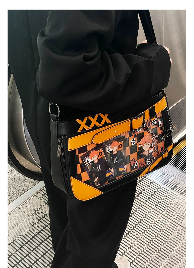 Daily Subcul Ita Bag With Adjustable Strap/Anime Show Area 43235:772061
