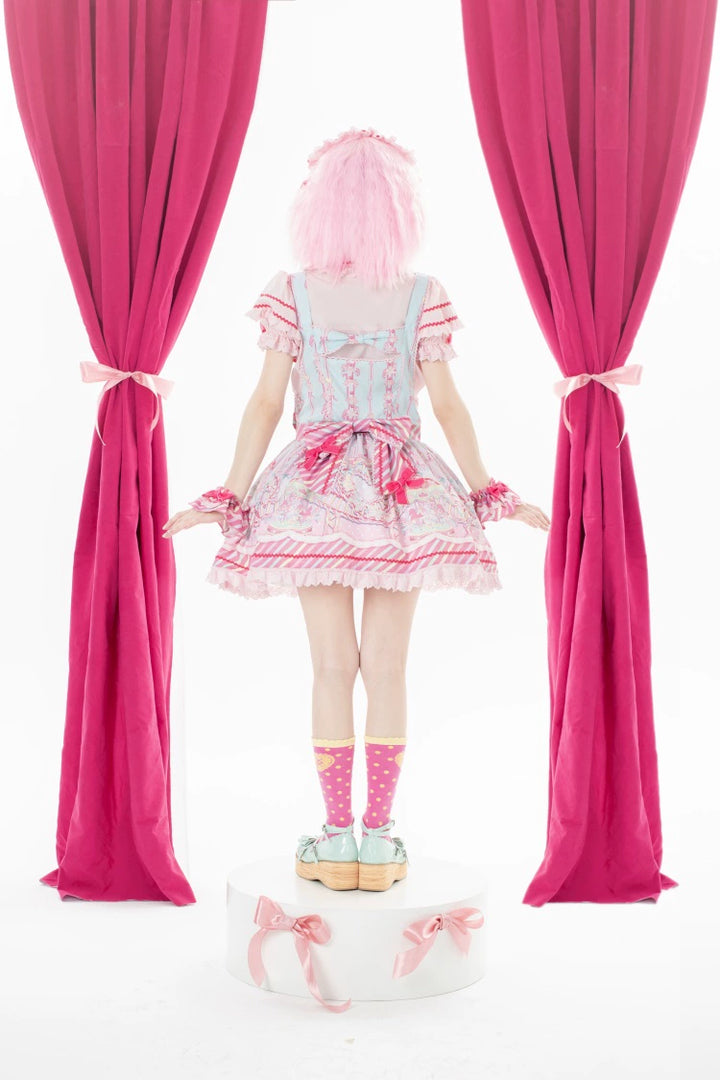 Sweet Lolita Dress Lolita Salopette JSK Set Multicolors 36482:552088