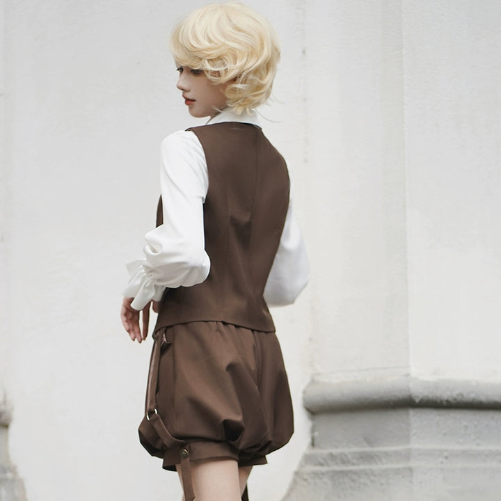 Vintage Ouji Lolita Outfit, Detective-Inspired 42714:782979
