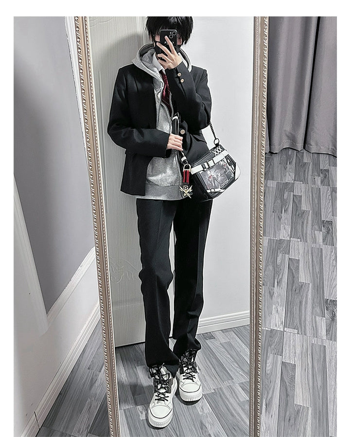 Daily Subcul Ita Bag With Adjustable Strap/Anime Show Area 43235:772050