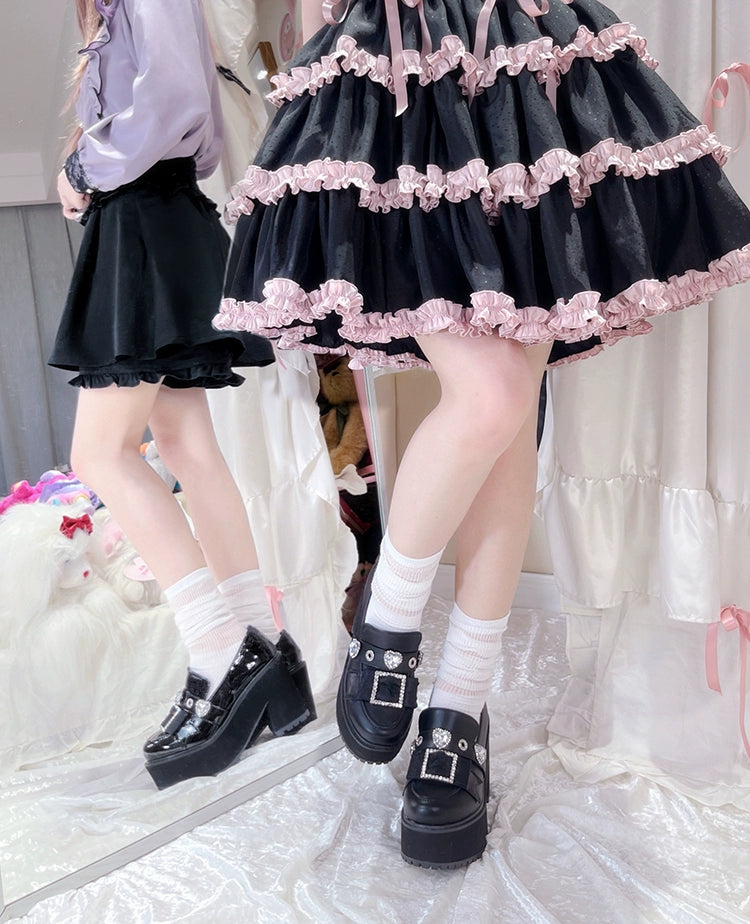 Jirai Kei Shoes Subculture Platform Shoes 35270:490530