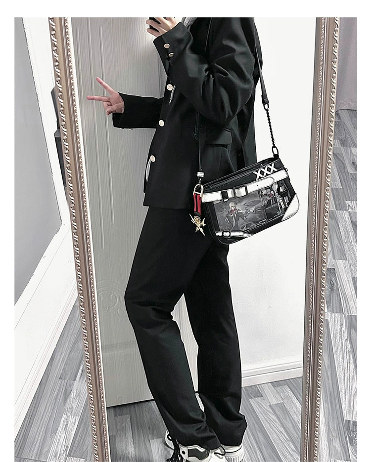 Daily Subcul Ita Bag With Adjustable Strap/Anime Show Area 43235:772051
