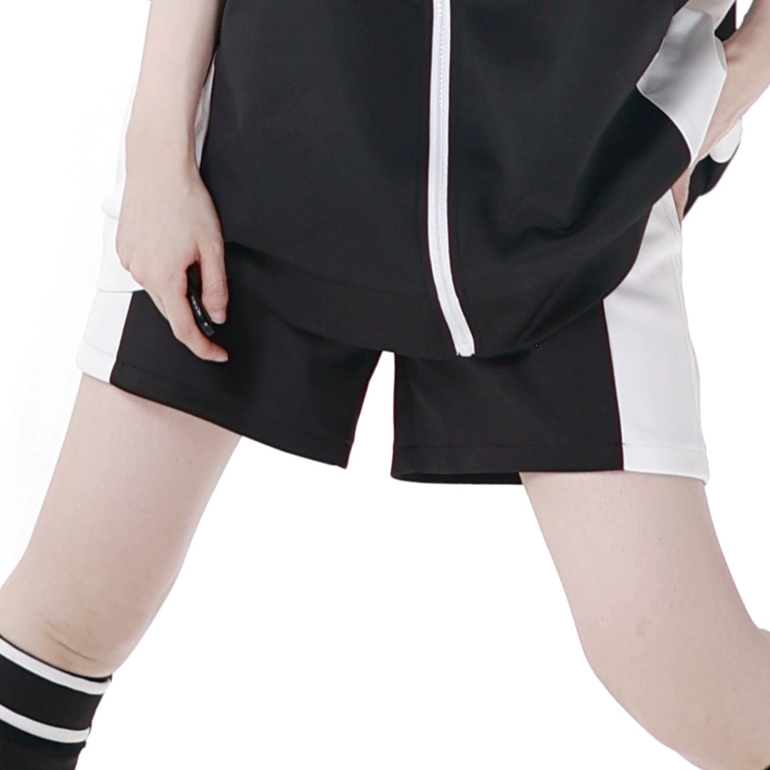 Black/Green Subcul Jirai Kei Sporty Jacket -Set or Singles (L M XL) 43057:764062