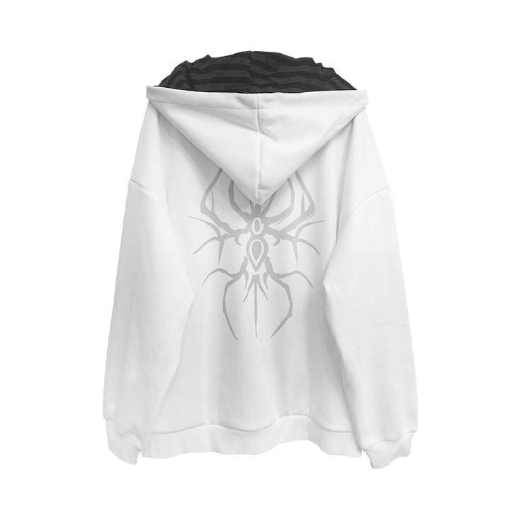 Cotton Jirai Kei Coat Gothic Punk Style with Oversized Design 42386:737960