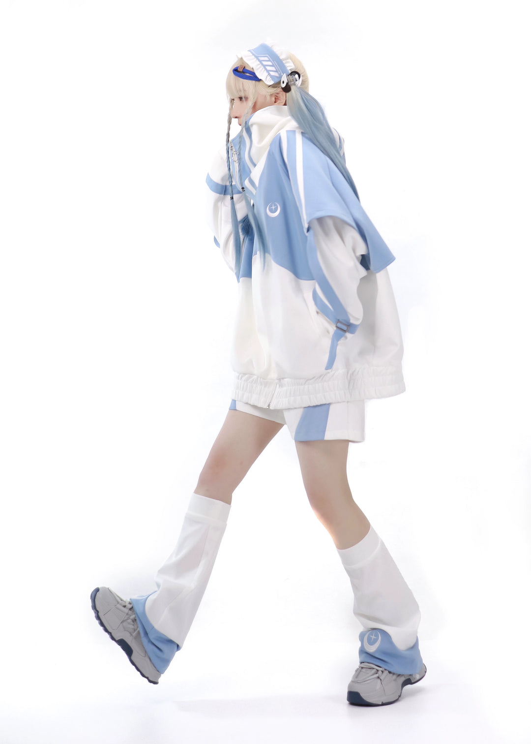 Tenshi Kaiwai Coat Loose-fitting Sports Set 29162:548150