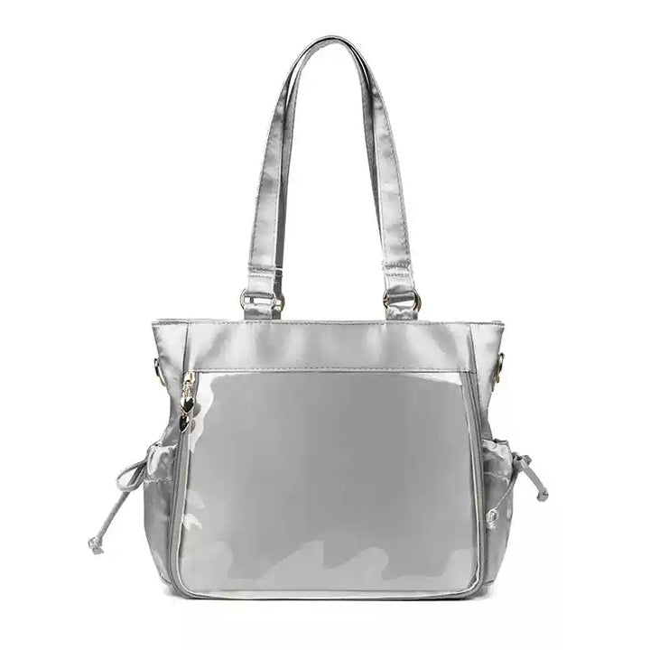 Large Capacity Ita Bag Satin Shoulder Bag Commute Tote Bag 41162:699750