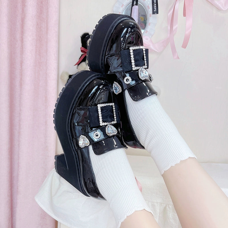 Jirai Kei Shoes Subculture Platform Shoes (34 35 36 37 38 39 40) 35270:490544