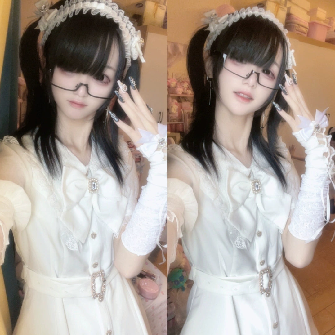 Jirai Kei Dress And Shorts Waist-cinching Set Up 37548:563496