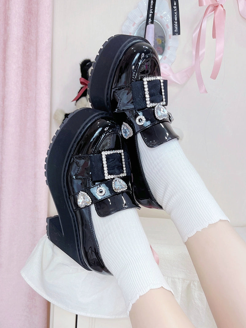 Jirai Kei Shoes Subculture Platform Shoes 35270:490594