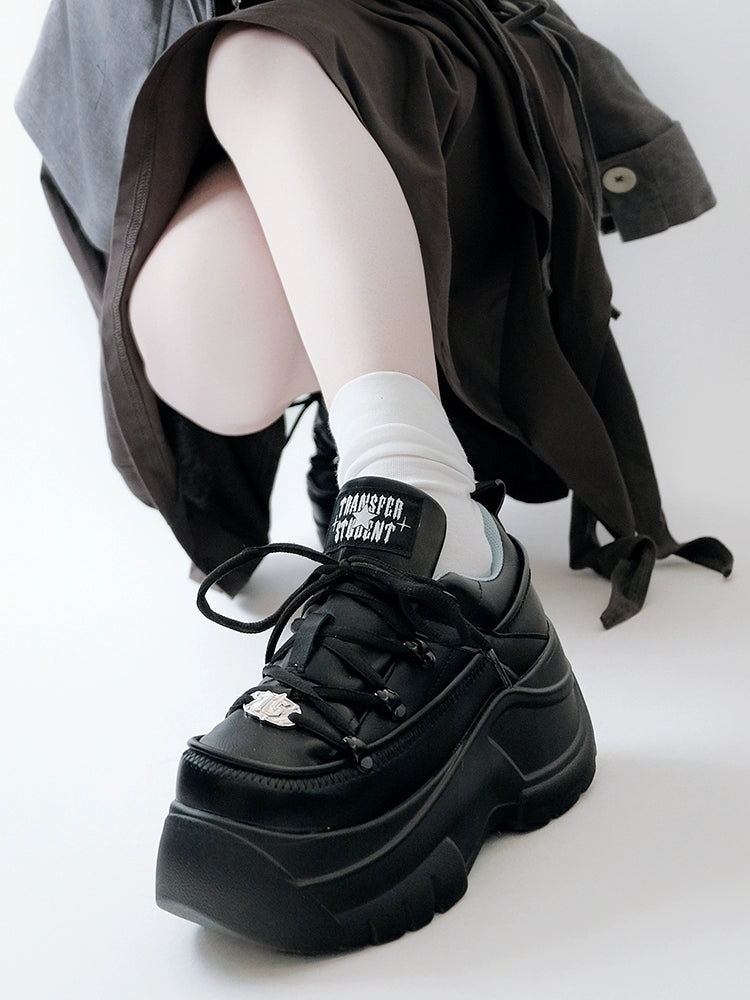 Jirai Kei High Platform Shoes, Casual Sneakers 44006:793163