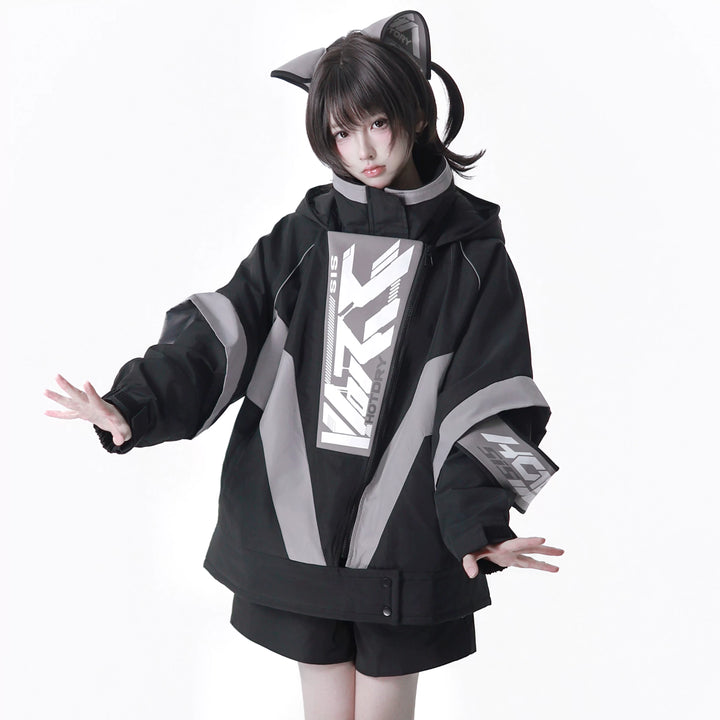 Tenshi Kaiwai Outfit, Windproof Jacket with Fleece Underlayer (L M XL) 44467:809425