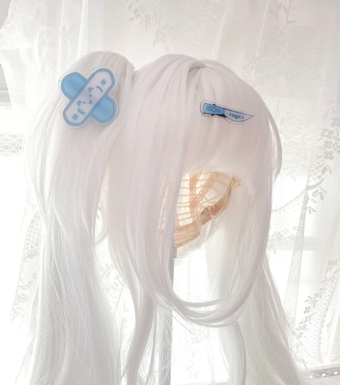Tenshi Kaiwai Hair Clips Capsule Medical Hairpin Cat Headdress 42689:750851