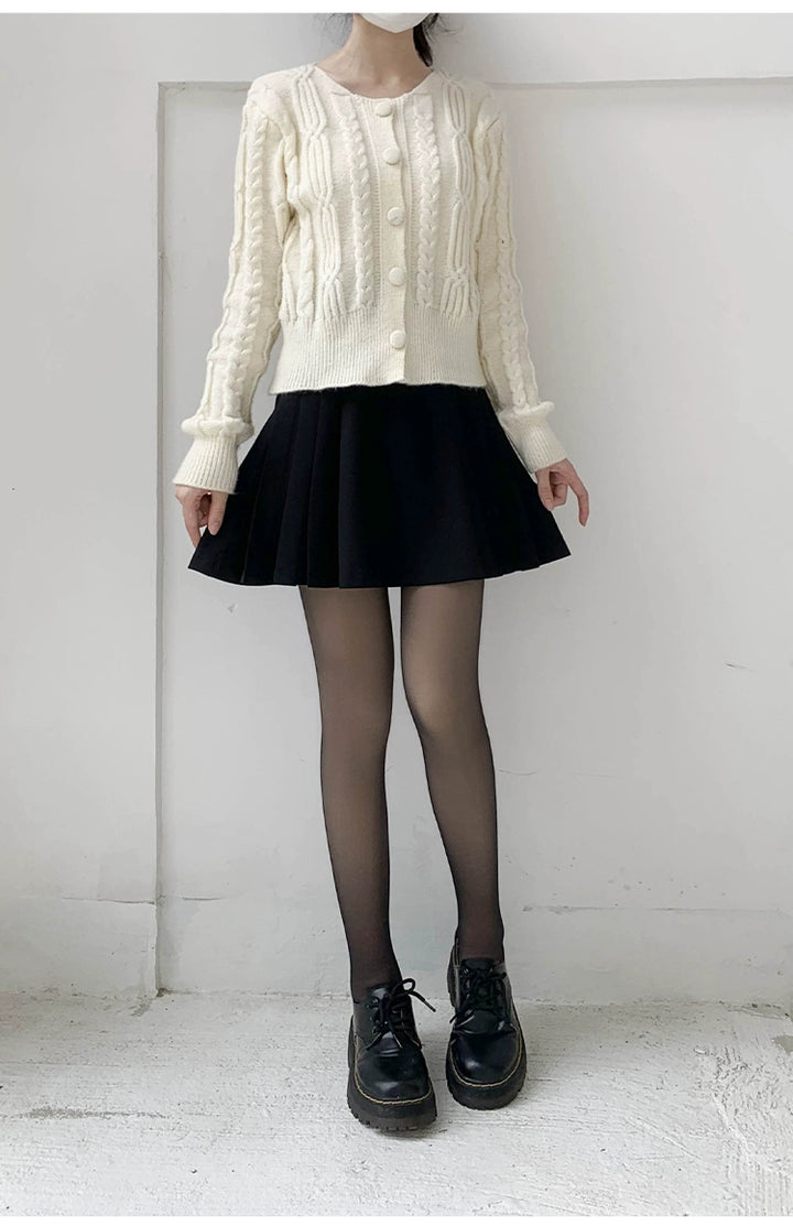 Black Tights Socks Fleece And Thickened 29524:350590 29524:350590