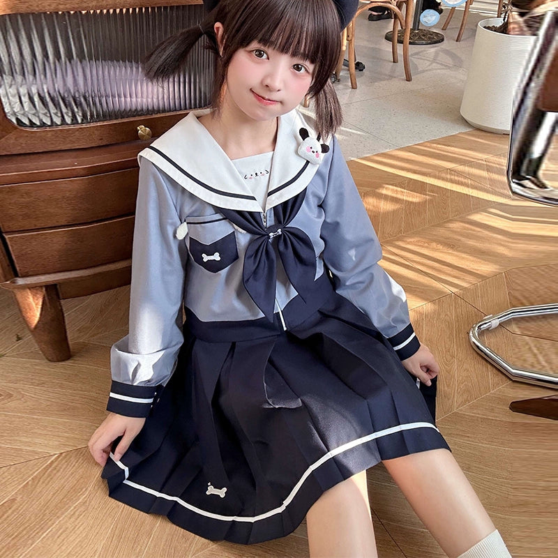 Kawaii JK Uniform, Puppy Accents 43791:785212