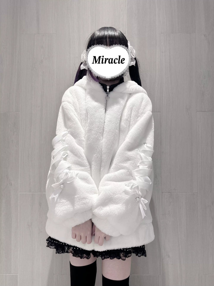 Ryousangata Style Winter Coat, Bear Ear Hood 44414:807523