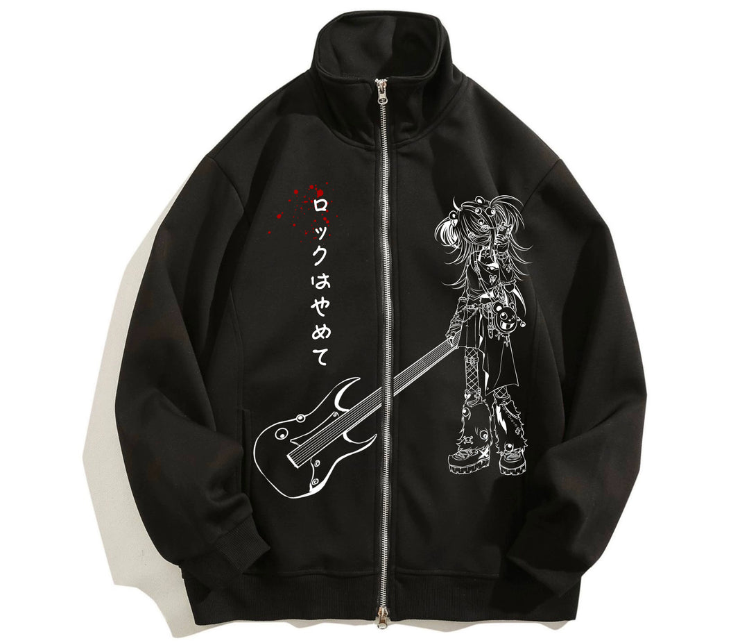 Jirai Kei Jacket Cotton Subculture Zip-up Hoodie 35338:489116