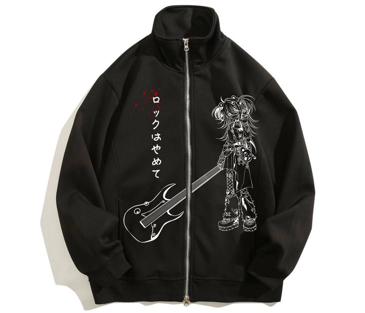 Jirai Kei Jacket Cotton Subculture Zip-up Hoodie 35338:489116