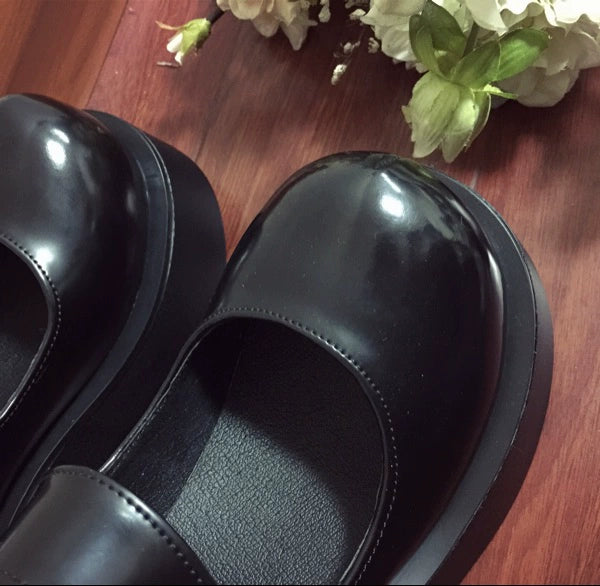 Lolita Shoes Round Toe Platform Shoes 21866:315060