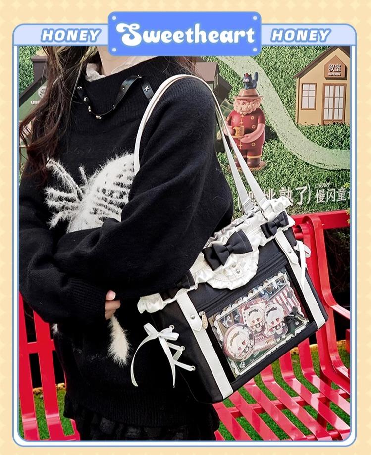 ACG Culture Satin Ita Bag Handle Bag, Removable Ribbon 43101:768414