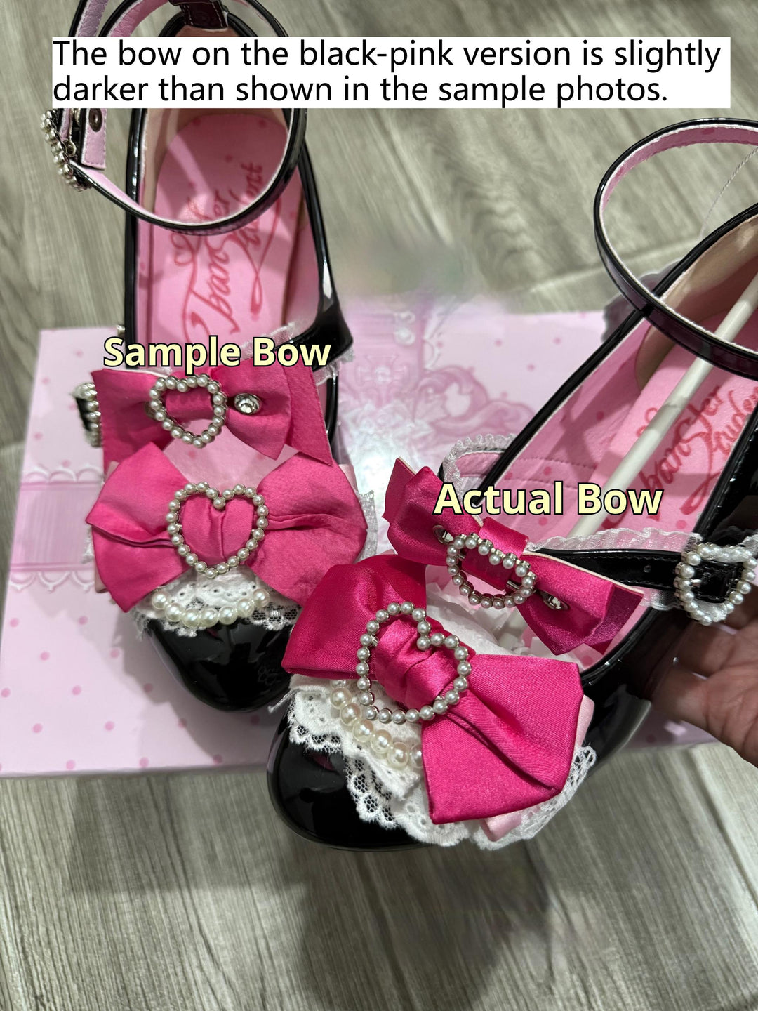 Princess Lolita Wedge Shoes with Open Heart Hollow Heel 42709:752888