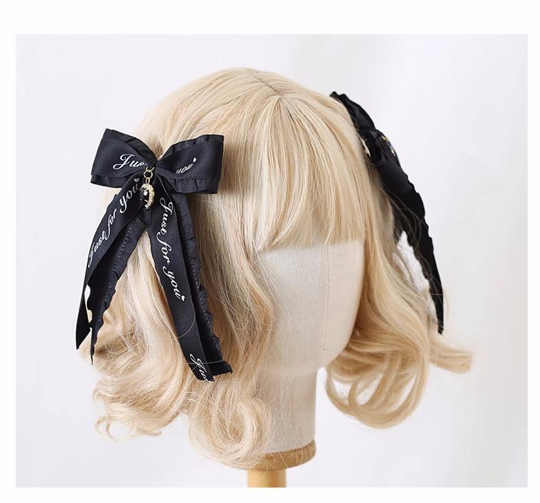 Jirai Kei Headwear Ryousangata Bow Hair Clip Multicolor 22544:333192