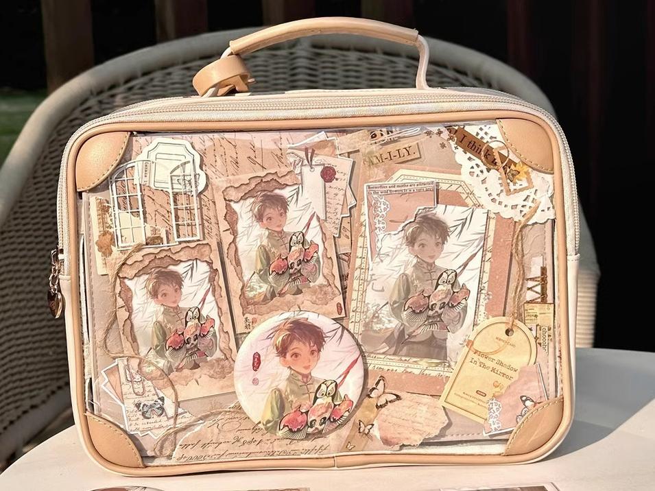 Kawaii Ita Bag Crossbody Shoulder Bag Vintage Square Bag 35278:491640
