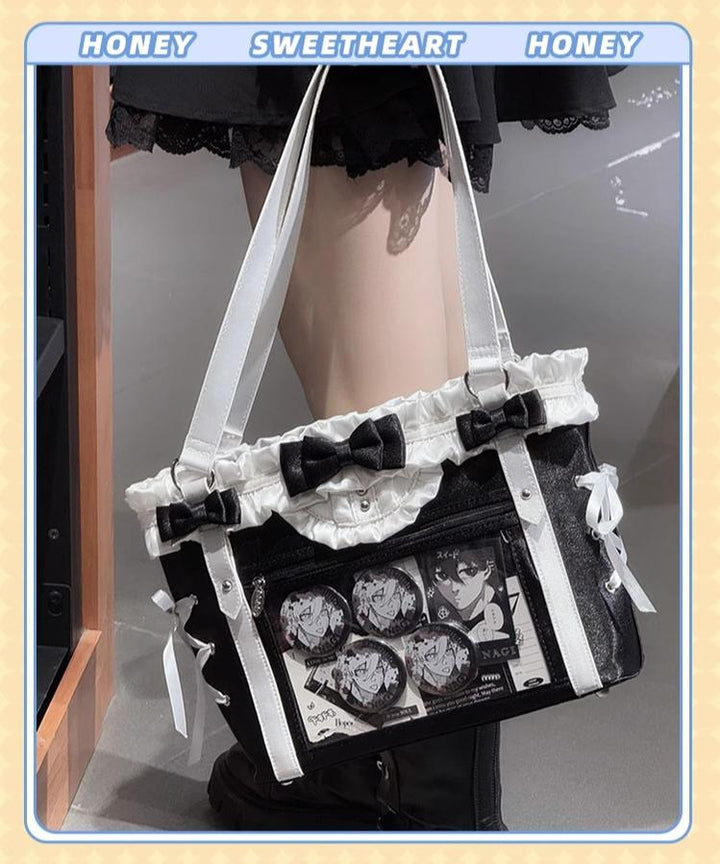 ACG Culture Satin Ita Bag Handle Bag, Removable Ribbon 43101:768411