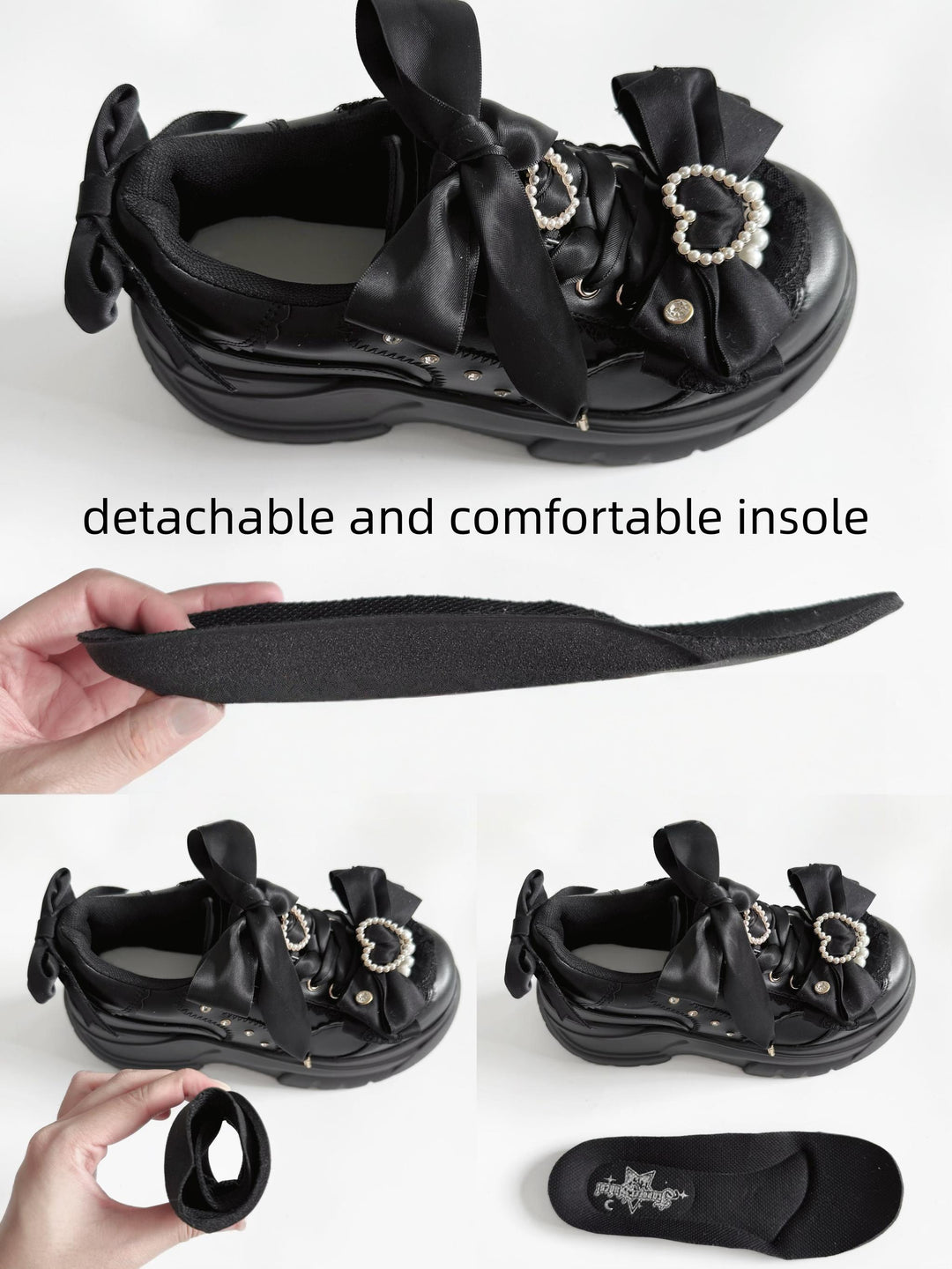 Jirai Kei Platform Shoes, Detachable Shoes Clip 43879:788369
