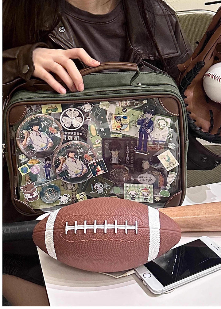 Kawaii Ita Bag Crossbody Shoulder Bag Vintage Square Bag 35278:491808